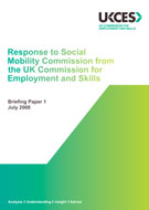 Briefing Paper Response to Social Mobility Commission
