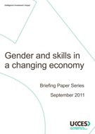Gender and Skills in a Changing Economy