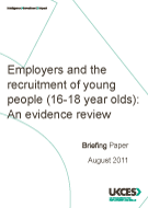 Employers and the recruitment of young people