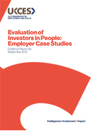 Evidence report 58 cover