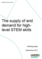 The supply of and demand for high-level STEM skills